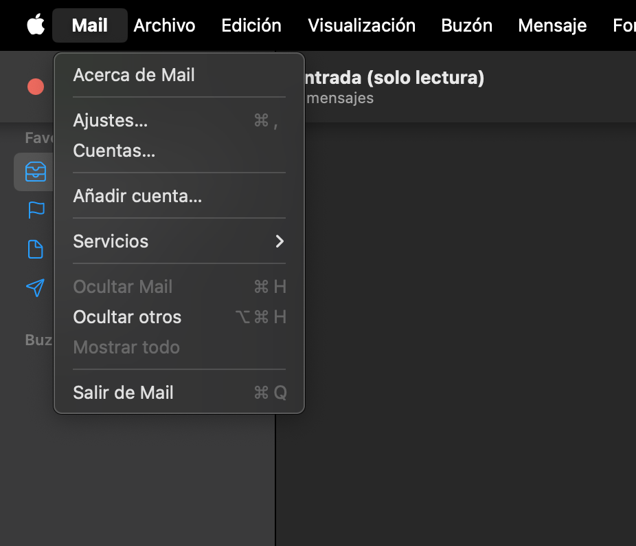 Correo MAC