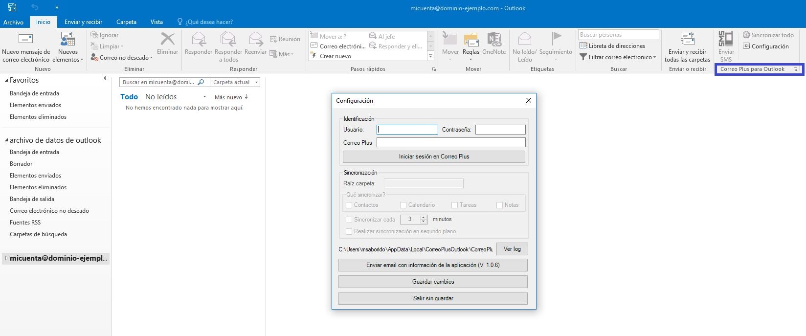 Sincronizar calendarios tareas y contactos en Outlook
