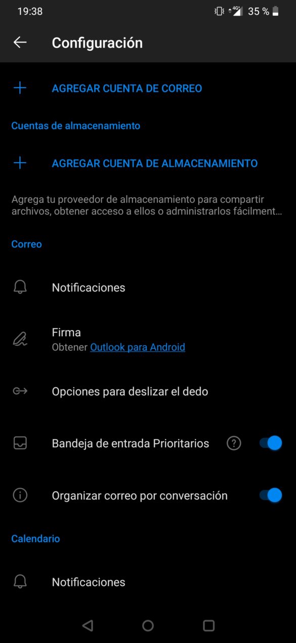 Outlook Android ¿cómo Configuro Mi Cuenta De Correo En Outlook Para Android 7089