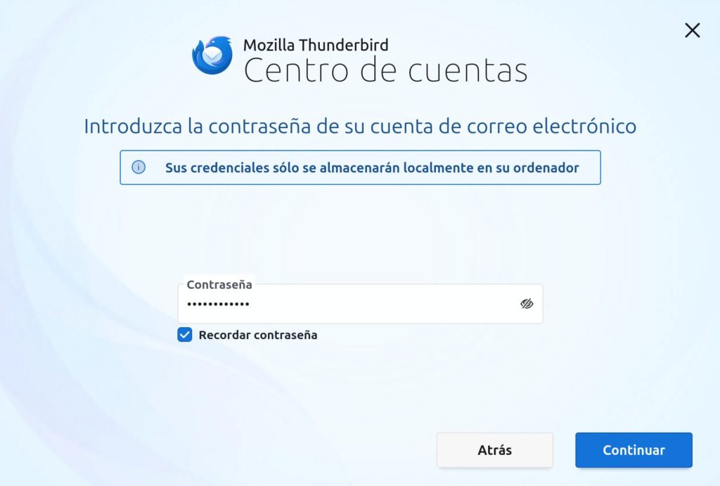Centro de cuentas thunder