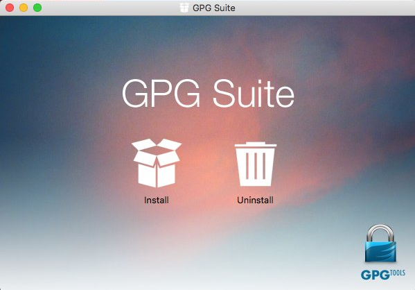 Usar PGP en Mac OS X