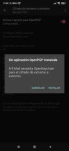 Aplicaciones OpenPGP