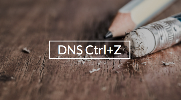 DNS Ctrl+Z