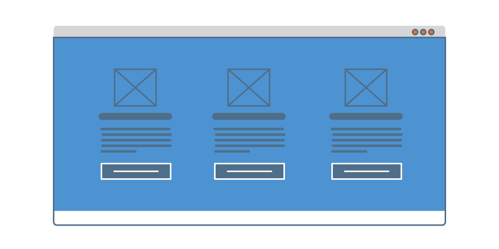 Ejemplo de diseño de layout multi-grid