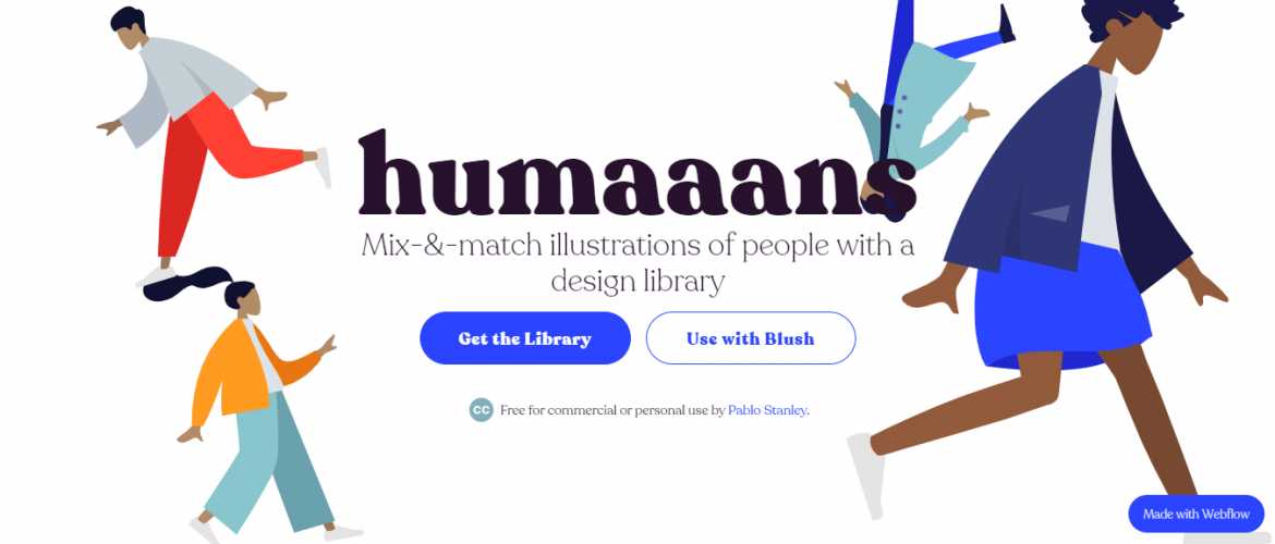Recursos gratis en diseño web: Humaans
