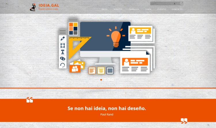 ideia.gal, deseño gráfico e web