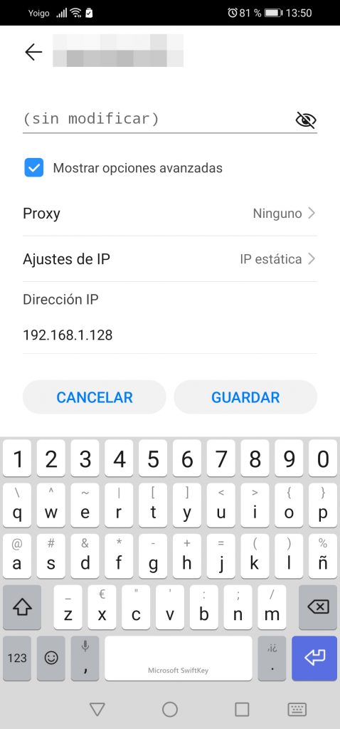Cómo saber la dirección IP en Android