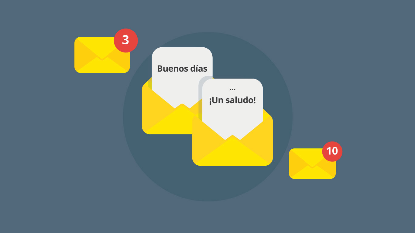 Ejemplos de saludo y despedida en un email