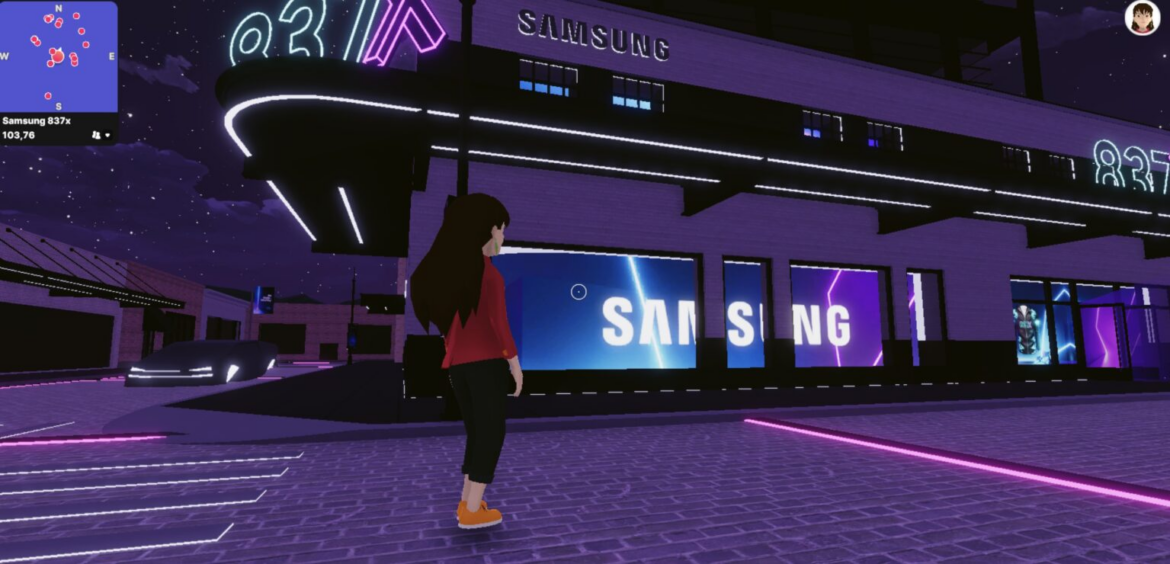 Samsung y su tienda en el metaverso
