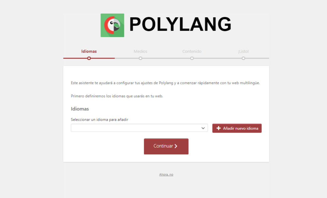 Polylang configurador