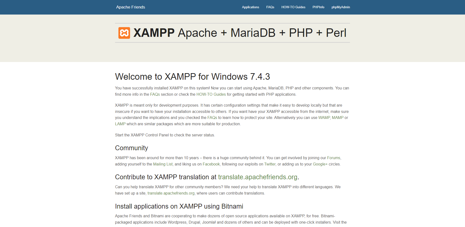 Cómo crear un servidor web local con XAMPP - El blog de dinahosting