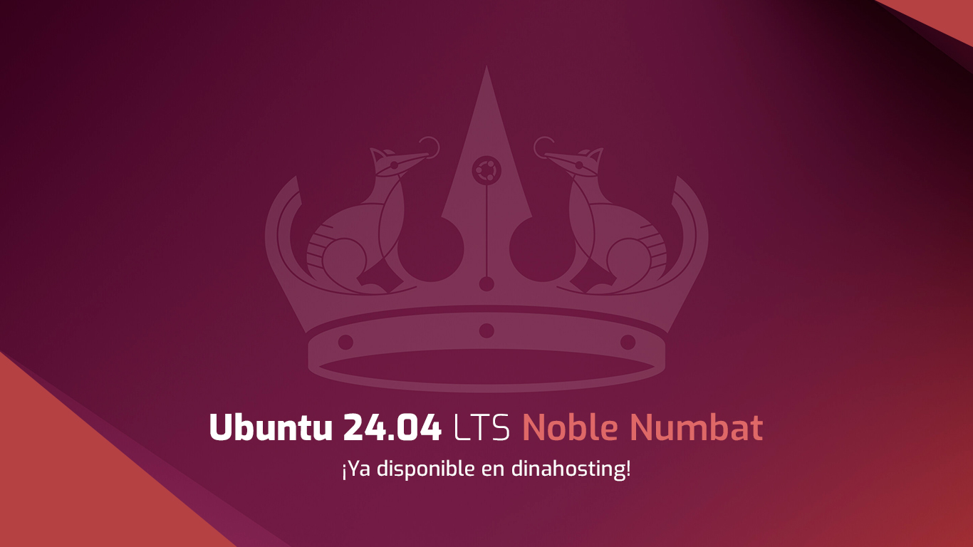 Descubre Ubuntu 24.04 LTS Noble Numbat. ¡Disponible en dinahosting!