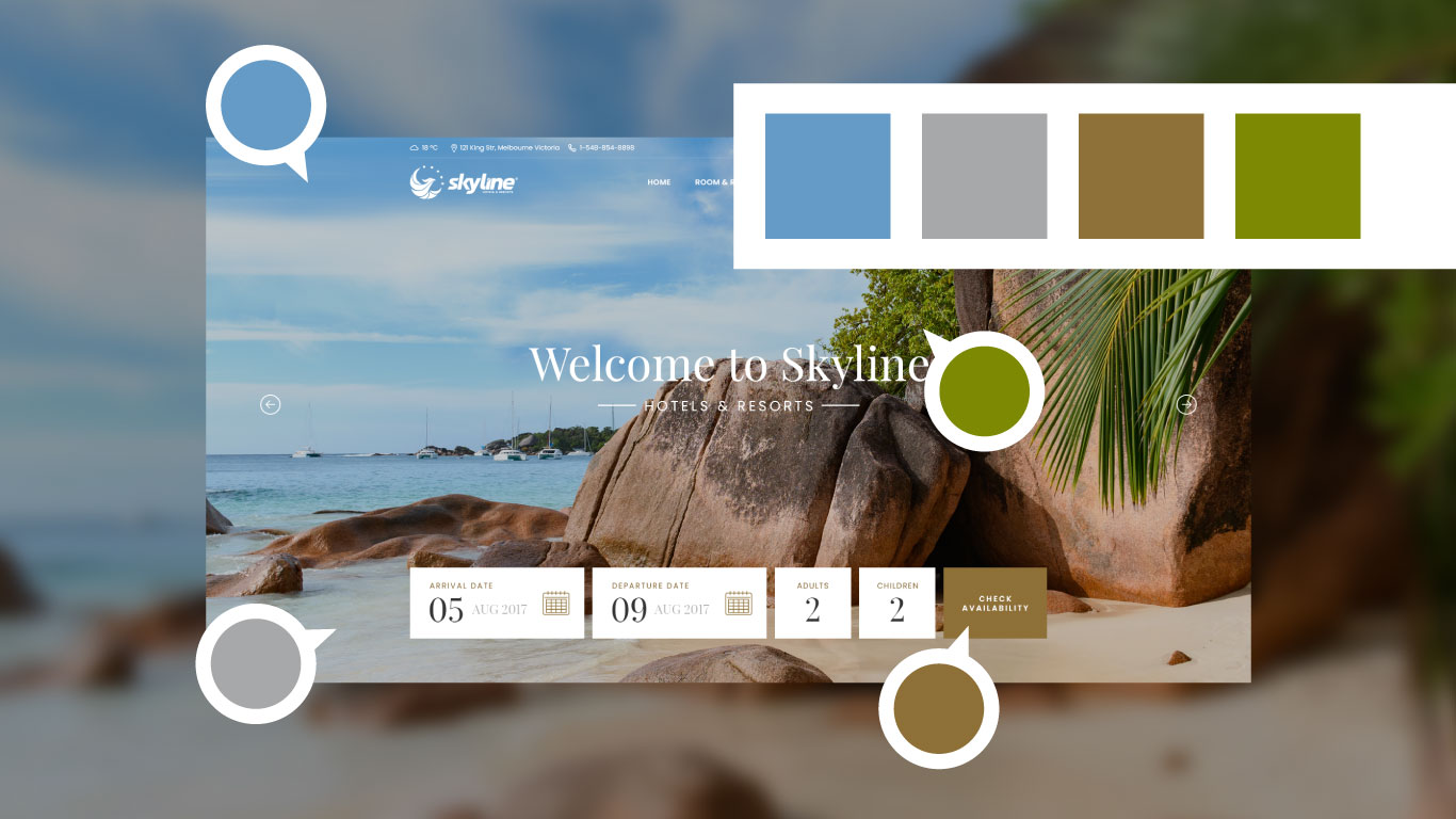 10 esquemas de color para web que te inspirarán en tu diseño