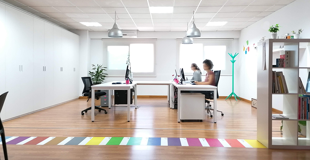 Oficina de SomosMagenta, agencia de publicidad