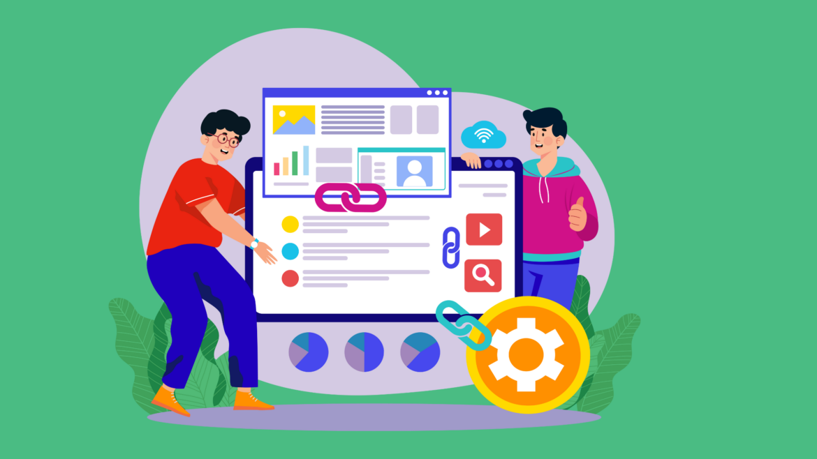 Imagen que representa una auditoría SEO y el análisis de enlaces externos