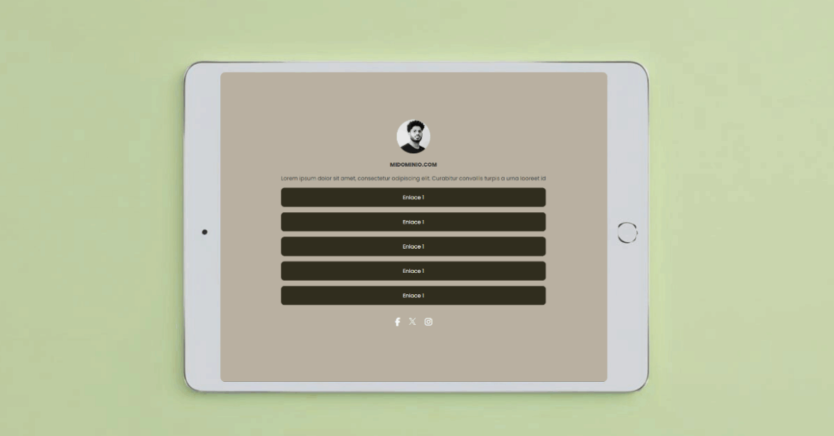 Crea tu Página de Enlaces Personalizada
