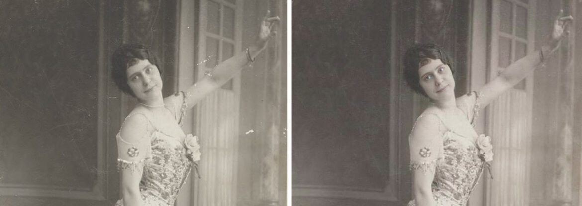 Fotor restaurada con IA