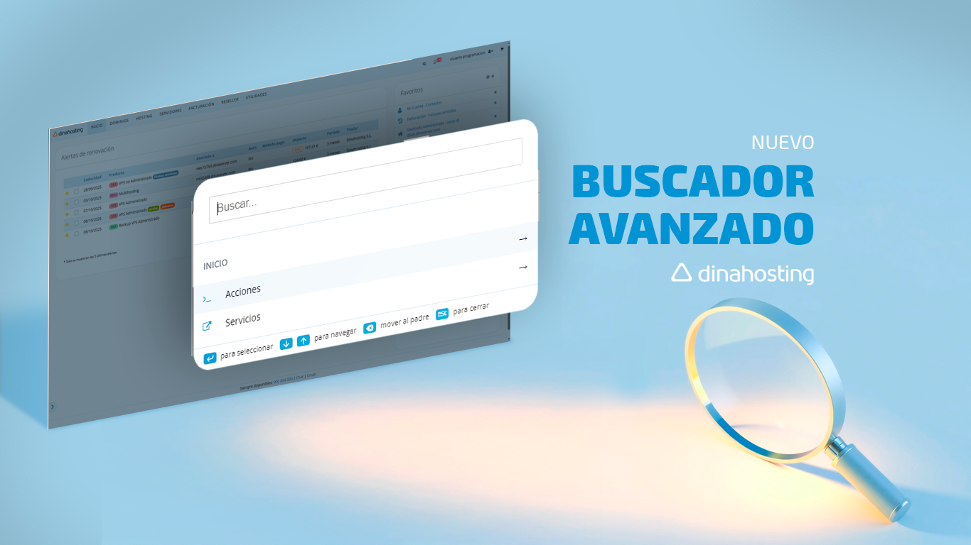 Nuevo Buscador del Panel de Control: más rápido, accesible y pensado para ti